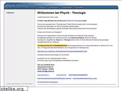 Sites similar to physik-theologie.de