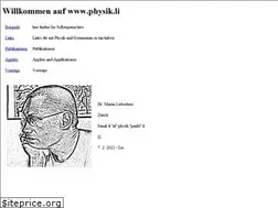 Sites similar to physik.li