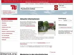 Sites similar to physik.tu-berlin.de