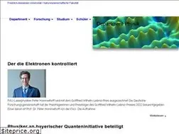 Sites similar to physik.uni-erlangen.de