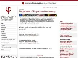 Sites similar to physik.uni-heidelberg.de
