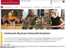 Sites similar to physik.uni-osnabrueck.de