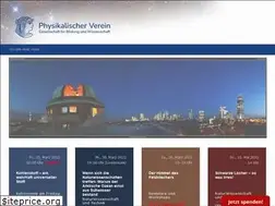 Sites similar to physikalischer-verein.de