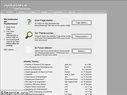 Sites similar to physikerboard.de