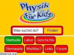 Sites similar to physikfuerkids.de