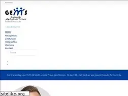 Sites similar to physio-gems.de