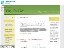 Sites similar to physio-geo.revues.org