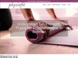 Sites similar to physiofit-bremen.de