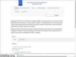 Sites similar to physiologicalchemistryandphysics.com