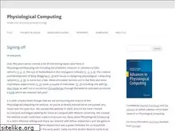 Sites similar to physiologicalcomputing.net