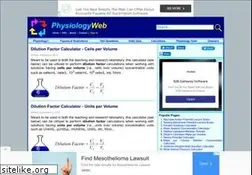 Sites similar to physiologyweb.com