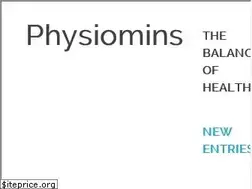 Sites similar to physiomins.com