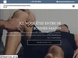 Sites similar to physioplateau.com