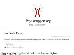 Sites similar to physiosupport.org