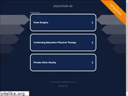 Sites similar to physiotalk.de