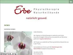 Sites similar to physiotherapie-erbe.de