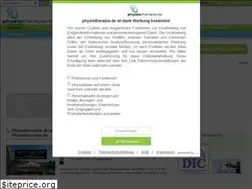 Sites similar to physiotherapie.de