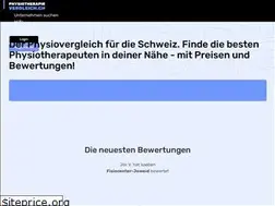 Sites similar to physiotherapievergleich.ch