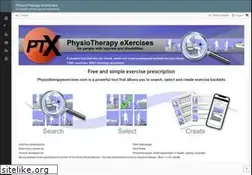 Sites similar to physiotherapyexercises.com