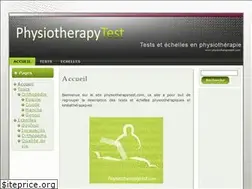 Sites similar to physiotherapytest.com