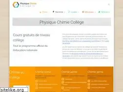 Sites similar to physique-chimie-college.fr