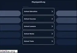 Sites similar to physique48.org