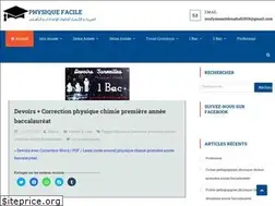 Sites similar to physiquefacile.com