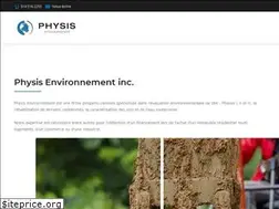 Sites similar to physis.ca