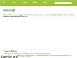Sites similar to phytobiomes.org