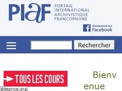 Sites similar to piaf-archives.org