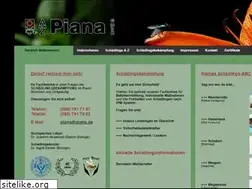 Sites similar to piana.de