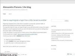 Sites similar to pianaro.wordpress.com