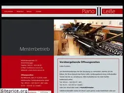 Sites similar to piano-leisse.de