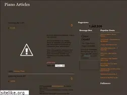 Sites similar to piano-sheet.blogspot.com