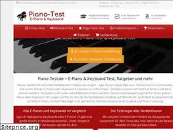 Sites similar to piano-test.de