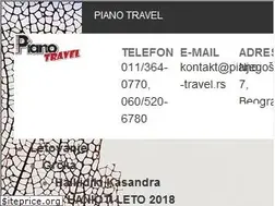 Sites similar to piano-travel.rs