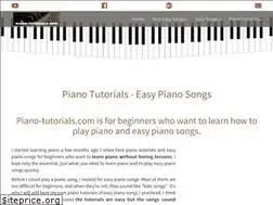 Sites similar to piano-tutorials.com