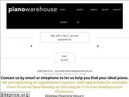 Sites similar to piano-warehouse.co.uk