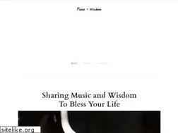 Sites similar to pianoandwisdom.com