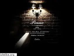 Sites similar to pianobarhollywood.com