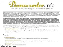 Sites similar to pianocorder.info