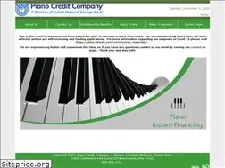 Sites similar to pianocreditcompany.com
