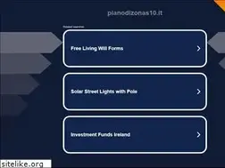 Sites similar to pianodizonas10.it