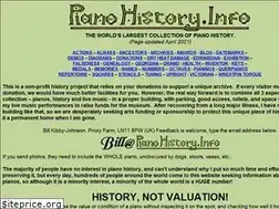 Sites similar to pianohistory.info