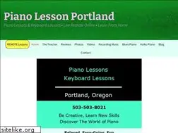 Sites similar to pianolessonportland.com