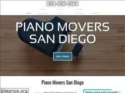 Sites similar to pianomoverssandiego.net