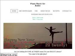 Sites similar to pianomusicforballet.com