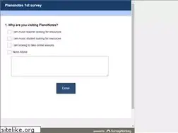 Sites similar to pianonotes.com