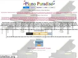 Sites similar to pianoparadise.com