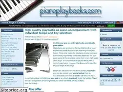 Sites similar to pianoplaybacks.com